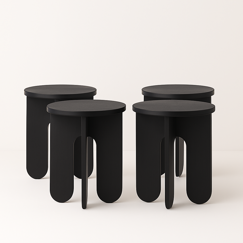 Pack de 4 Rokna  Haute – (D37 x H45 cm) 3 + 1 Gratuite